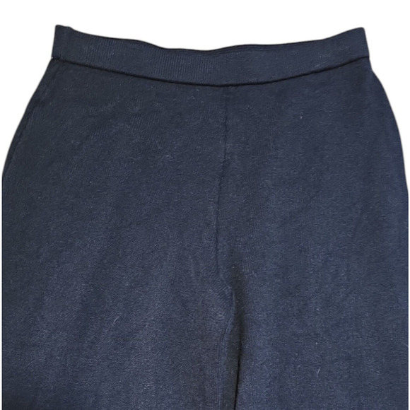 ST. JOHN Womens Basic Santana Knit Elastic Waist Trouser Pants Black Size 6 - Picture 8 of 13